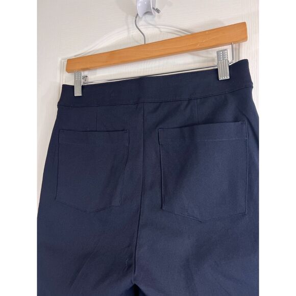 Spanx Women's Polished Ankle Slim Pants Classic Navy Size M - New With Tags! - Picture 3 of 9